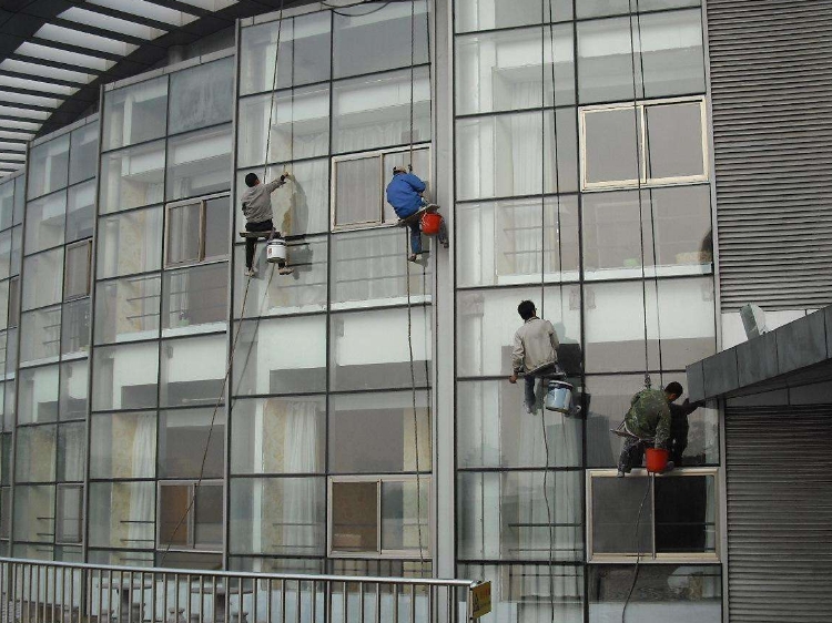 玻璃幕清洗